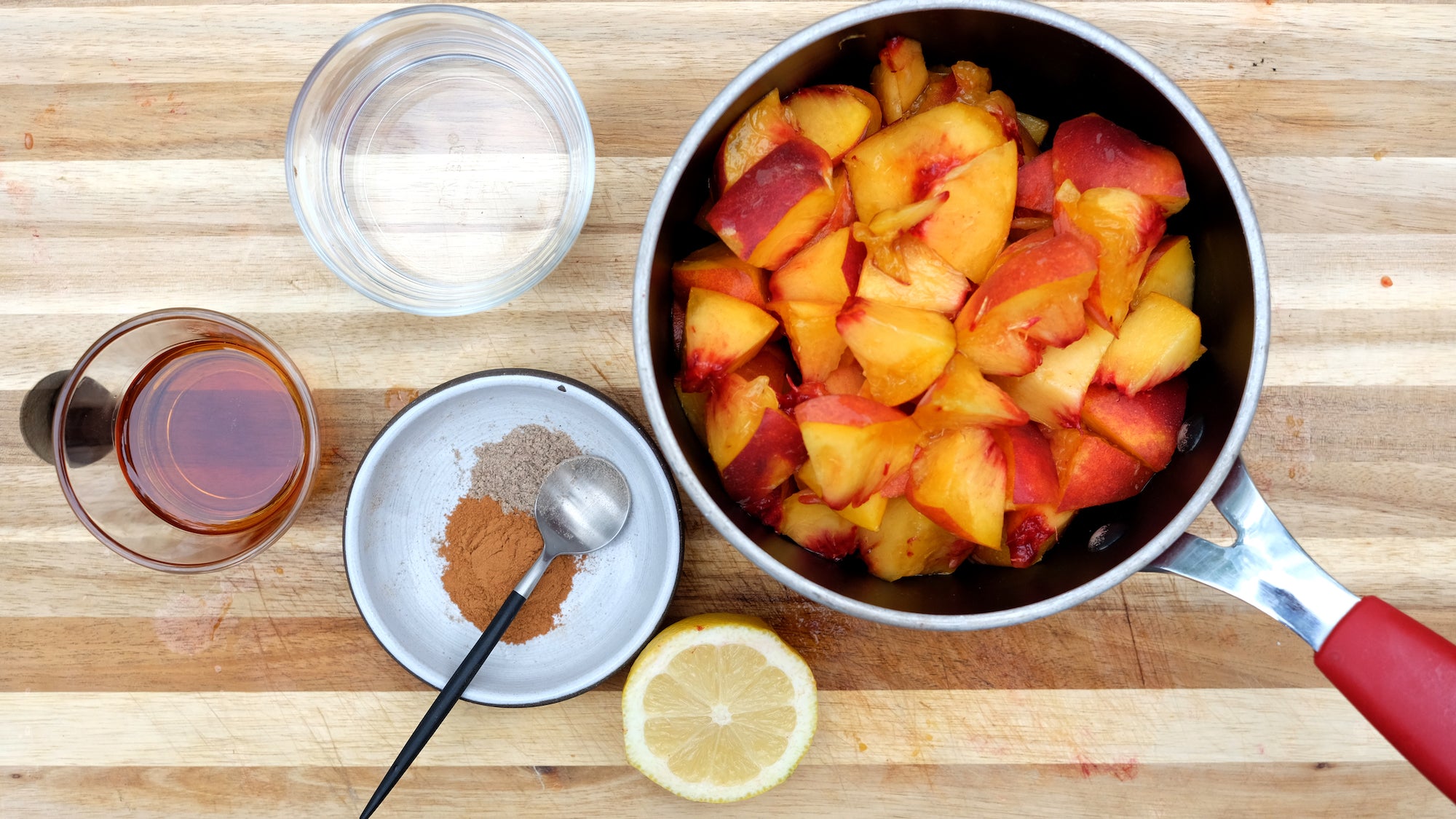 Peach Cardamom Compote Recipe | Stasher