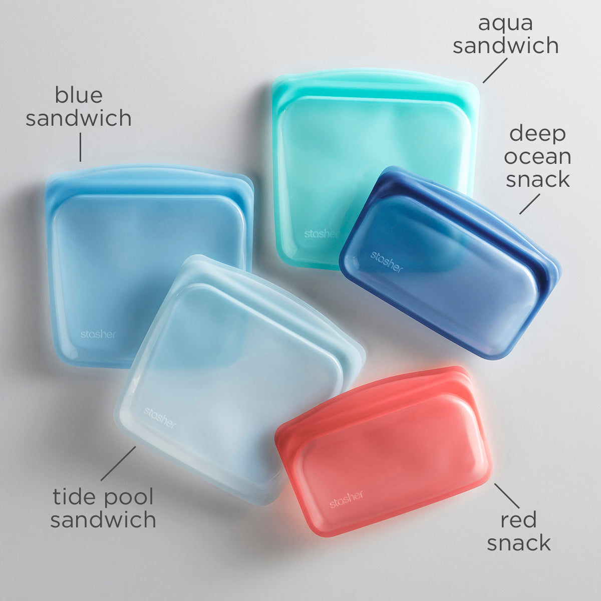 Reusable Silicone Bags - Clean People