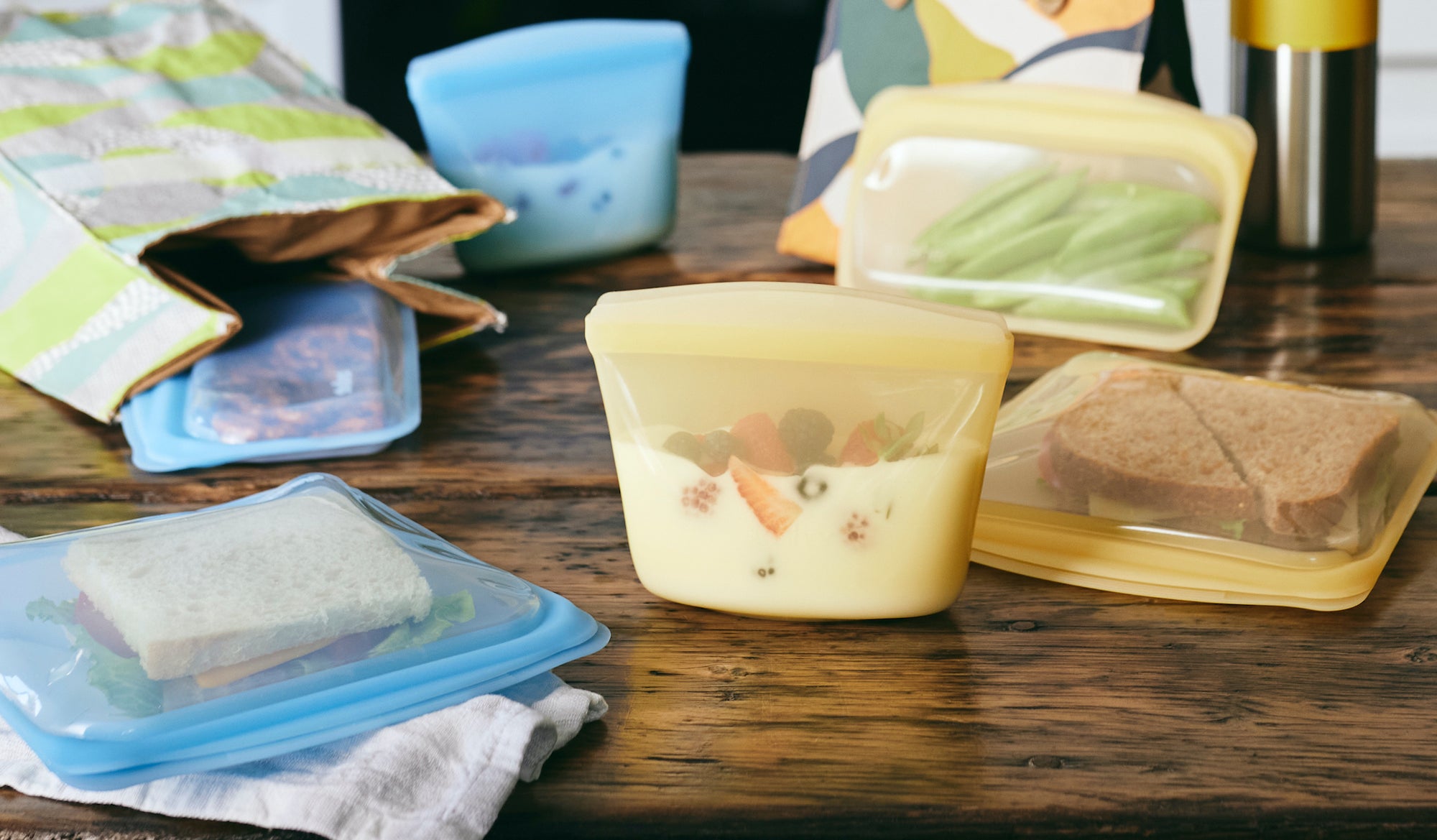 Stasher Bags - A Plastic-Free Food Storage Alternative - The Source Zero