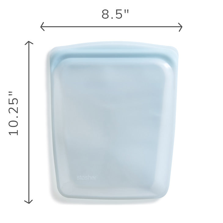 Superio 6.25 Quart Clear Plastic Storage Bin with Lid, Non-Toxic