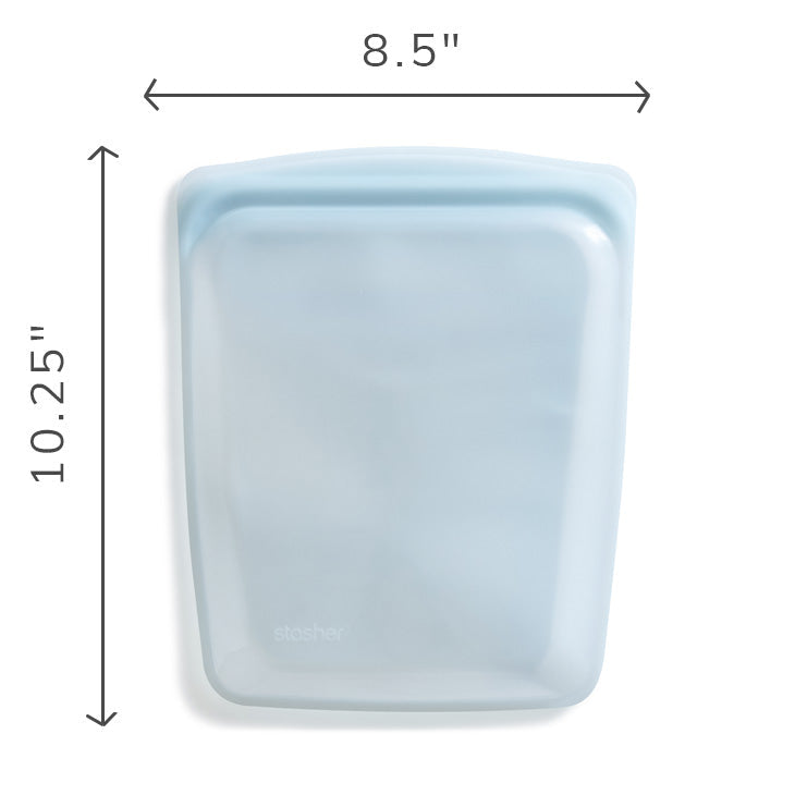 all: half gallon bag dimensions