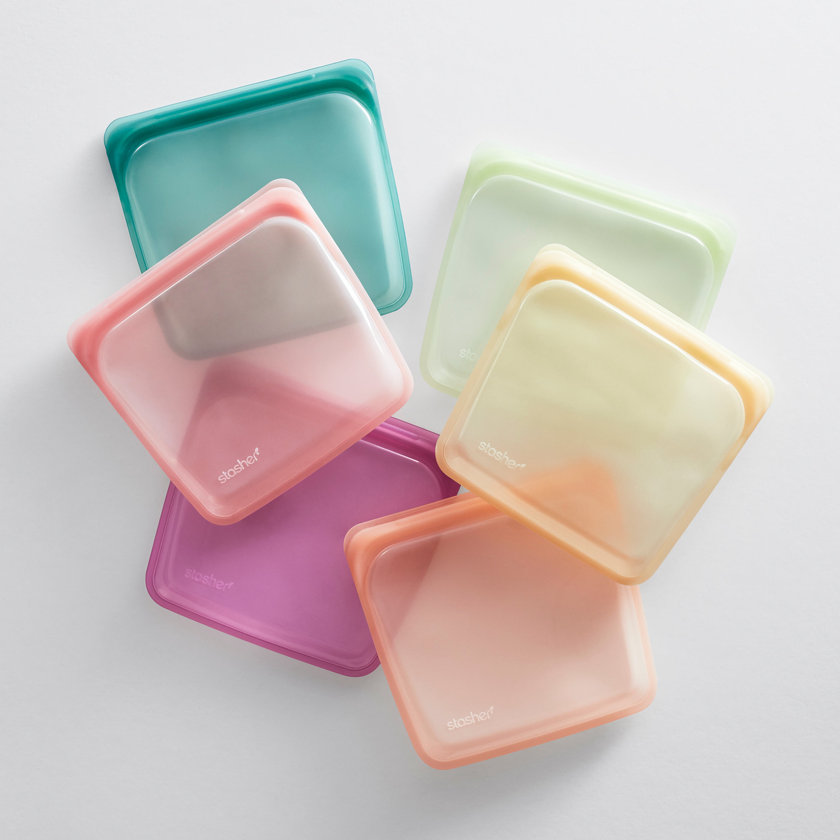 Stasher Reusable Silicone Sandwich Bag 450ml On-line | IE Produce. –  ie-produce